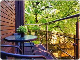 Отель Vivulskio Hotel Вильнюс Апартаменты Делюкс с 2 спальнями и балконом-5